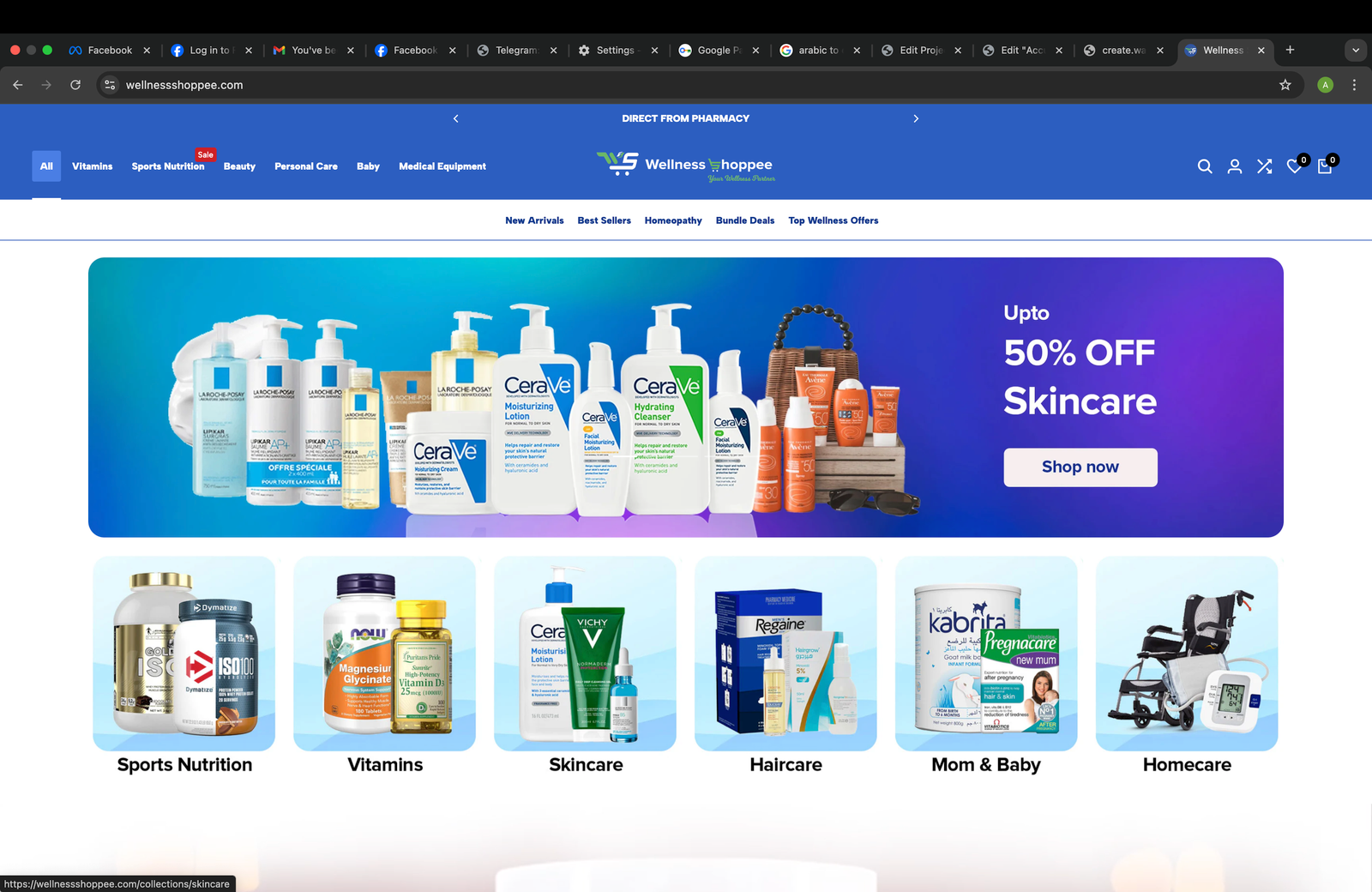 Wellness Shoppee | Ecommerce Development – App Development